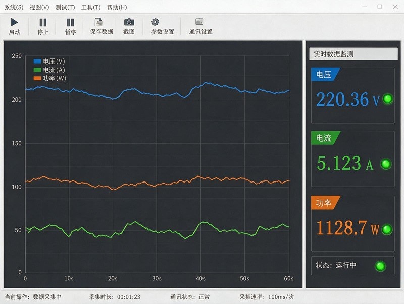 自动化测试系统界面图