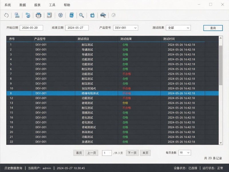 历史数据查询