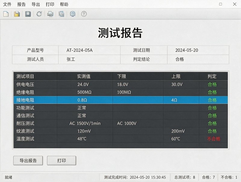 测试报告