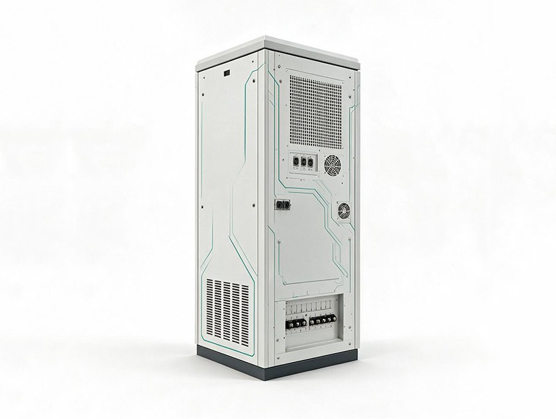 SA1000S系列电网模拟电源后左面