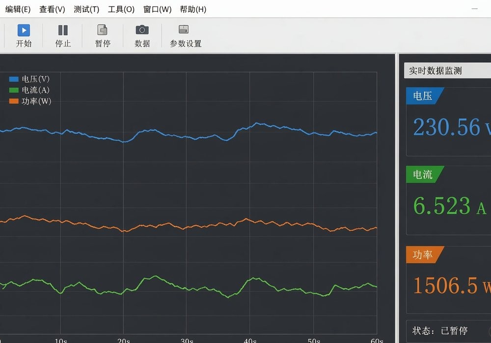 ATS测试软件界面 ats-software-test-execution-interface.jpg